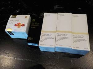 lot 99 image: Batana Oil, 24k Gold and Glycolic A...