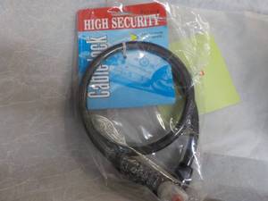 lot 168 image: Cable Lock...