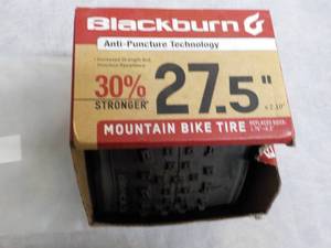lot 169 image: Black Burn Mountain Bike Tire...