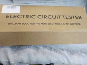 lot 232 image: Electric Circuit Tester...