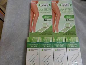 lot 235 image: Aliver Wax Strips and Neomen Hair R...