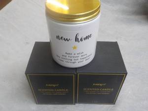 lot 282 image: 3 Sunsuper 7 oz Lavendar Scented Ca...