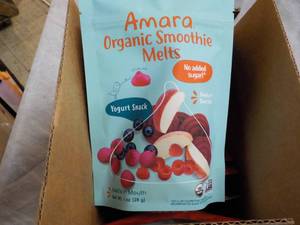 lot 285 image: 6 Amara Organic Smoothie Melts...