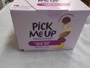 lot 353 image: 48 Pouches Pick Me Up Nut and Cranb...