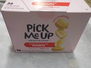 lot 356 image: 36 pouches Pick Me Up Roasted and S...