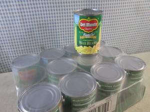 lot 289 image: (C-1) 12 Cans of Cut Golden Wax Bea...