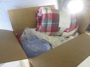 lot 70 image: (EW4) Box of Assorted New Clothing ...