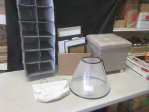 lot 75 image: (F-2) Lot of Assorted - Dog Cone, F...