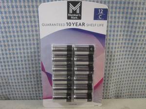 lot 113 image: (FS) 12-Pack of C Batteries Use by ...