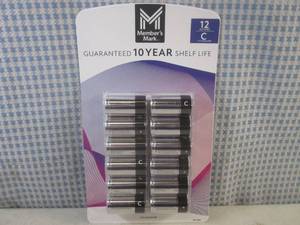 lot 115 image: (FS) 12-Pack of C Batteries Use by ...