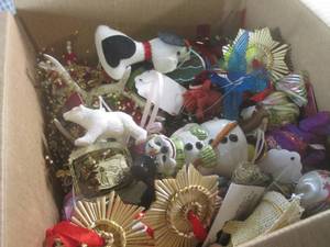 lot 198 image: (F-1) Box Full of Assorted Christma...