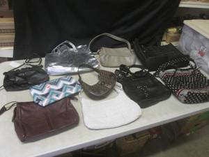 lot 228 image: (D-4) Assorted Handbags and Purses...