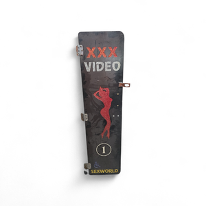 Sexworld Video Booth Vintage Door
