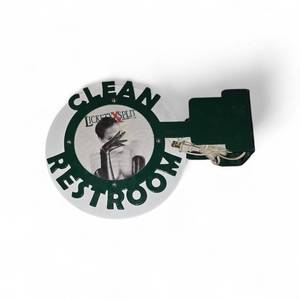 Wall Mounted Clean Bathroom Sign 16x12