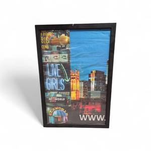 Live Girls Framed Artwork 30x43