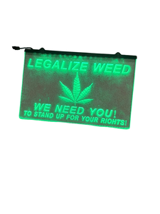 Legalize weed sign