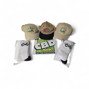 Super Lot with a Sexworld Vintage Hat  CBD Joint Hats and Mousepad  2 new Cake pairs of socks