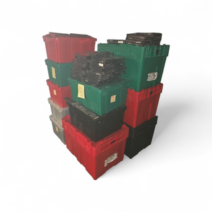 16 Bins Of Commercial DVD Anti Theft Cases  Protectors