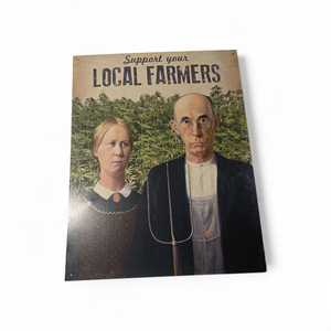 Support Your Local Farmers Metal Sign