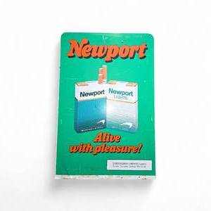 Newport Alive with Pleasure Tin Sign 24x36