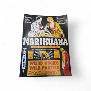 Vintage Ganja Sign