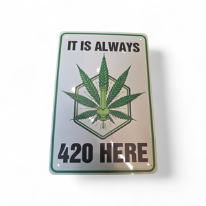 Metal 420 Sign