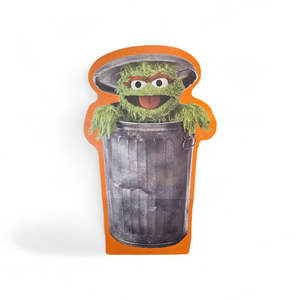 6 Foot Tall Oscar The Grouch Cardboard Stand Up