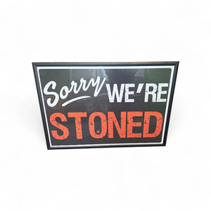 Framed Ganja Art that measures 37 wide  25.5 tall