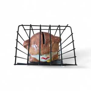 Ape in a Cage Money Bank