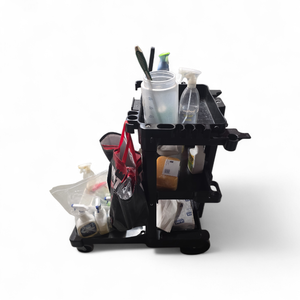 Fully Loaded Janitors Cart