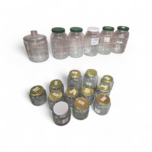 18 Glass Jars