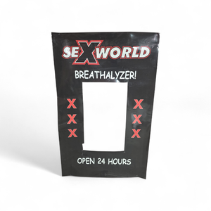 Sexworld Breathalyzer Vintage Store Sign