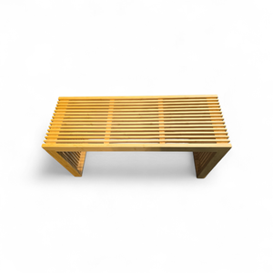 Contemporary Wood Bench
