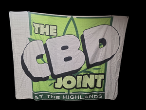 Large CBD Joint Cloth Banner  Sign