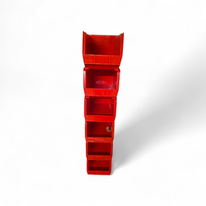 6 Stackable Storage Containers