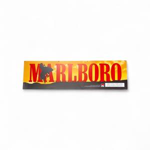 Vintage Marlboro Ad Sign 43x12