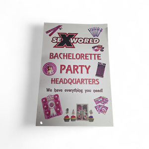 Vintage Sexworld Store Sign