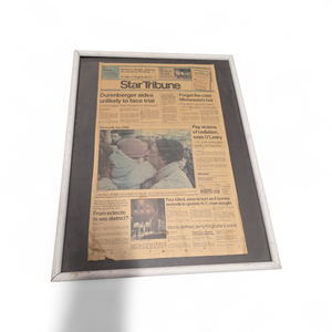 Vintage Sexworld Newspaper Article Star Tribune Framed