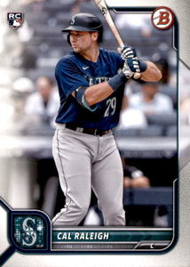 2022 Bowman Cal Raleigh Rookie Card