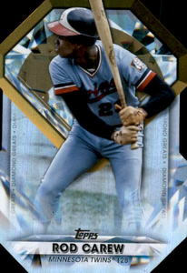 2022 Topps Rod Carew Twins Insert Card Diamond Cut