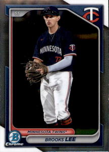 2024 Bowman Brooks Lee Refractor Card Minnesota Twins