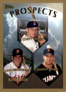 1999 Topps Corey Koskie and Doug Mientkiewicz Twins Rookie Card