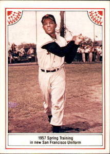 1983 ASA The Willie Mays Story - Willie Mays #7 Red Has MLB Logo