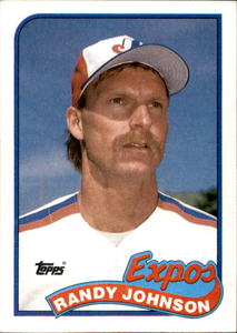 1989 Topps Randy Johnson #647 Rookie