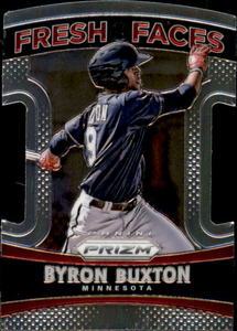2015 Panini Prizm Fresh Face Byron Buxton Rookie Card