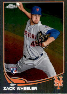 2013 Topps Chrome - Zack Wheeler #180 (RC) Rookie