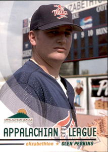 Appalachian League Rookies Glen Perkins Rookie Card