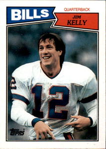 1987 Topps - Jim Kelly #362 (RC) Rookie Card