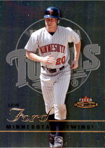 2003 Fleer Lew Ford Minnesota Twins Numbered Card Serial #d 699