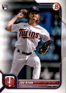 2022 Bowman Joe Ryan Rookie Card